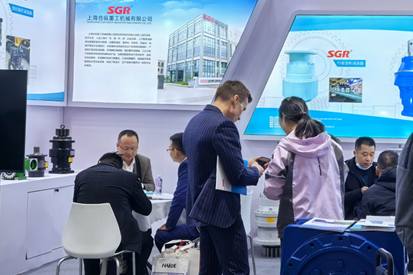SGR -versnellingsbakken op Bauma China 2024