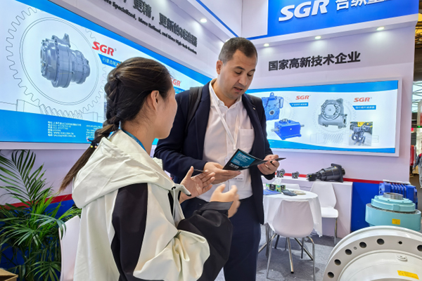 SGR -versnellingsbakken op PTC Asia 2024